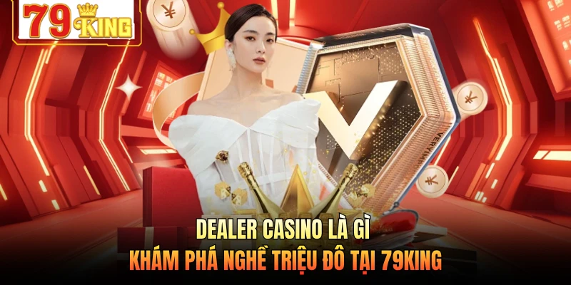 Dealer Casino Là Gì - Khám Phá Nghề Triệu Đô Tại 79KING